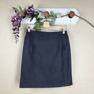 Collectible Gold by Giorgio Sant Angelo Wool Pencil Skirt